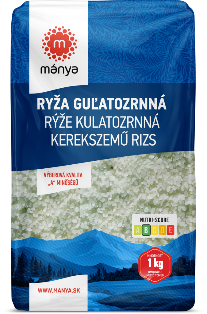 Ryža guľatozrnná výberová